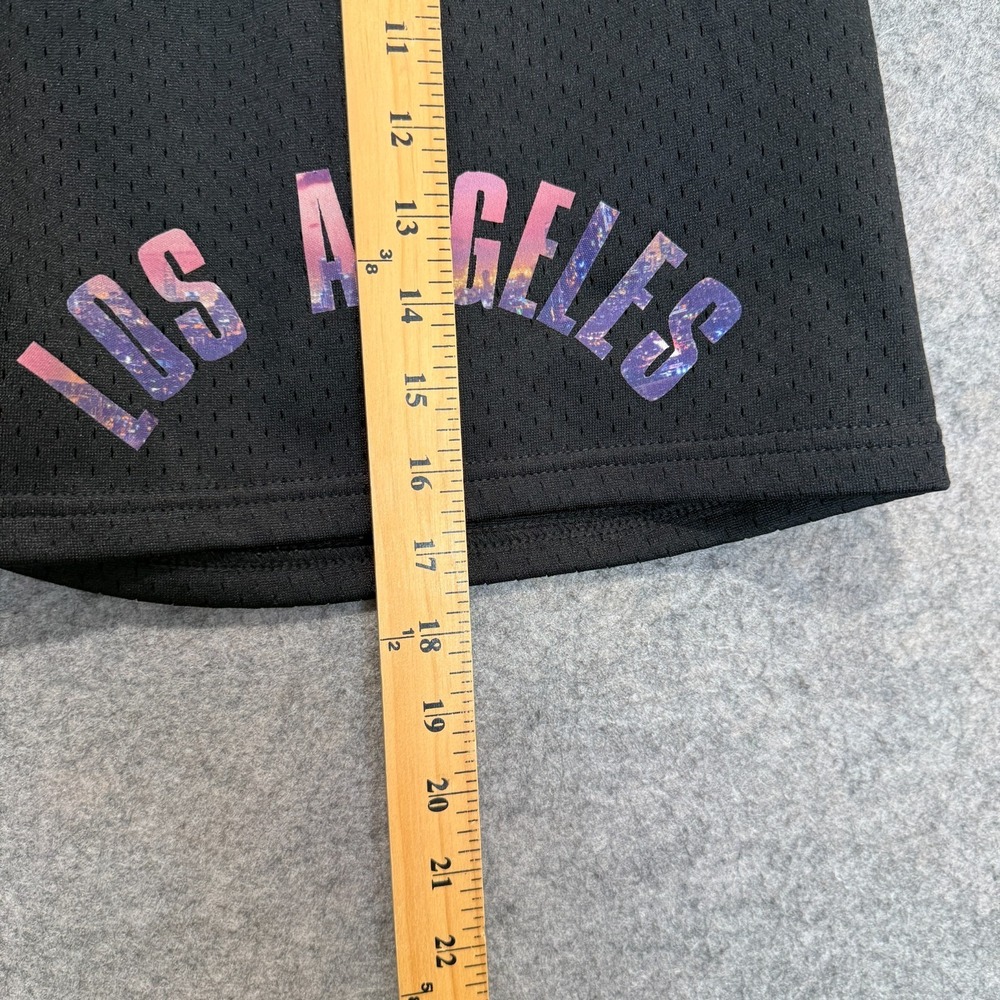 Pro Standard Los Angeles Lakers City Scape Sunset Mesh Shorts Large Heavyweight - Picture 6 of 16